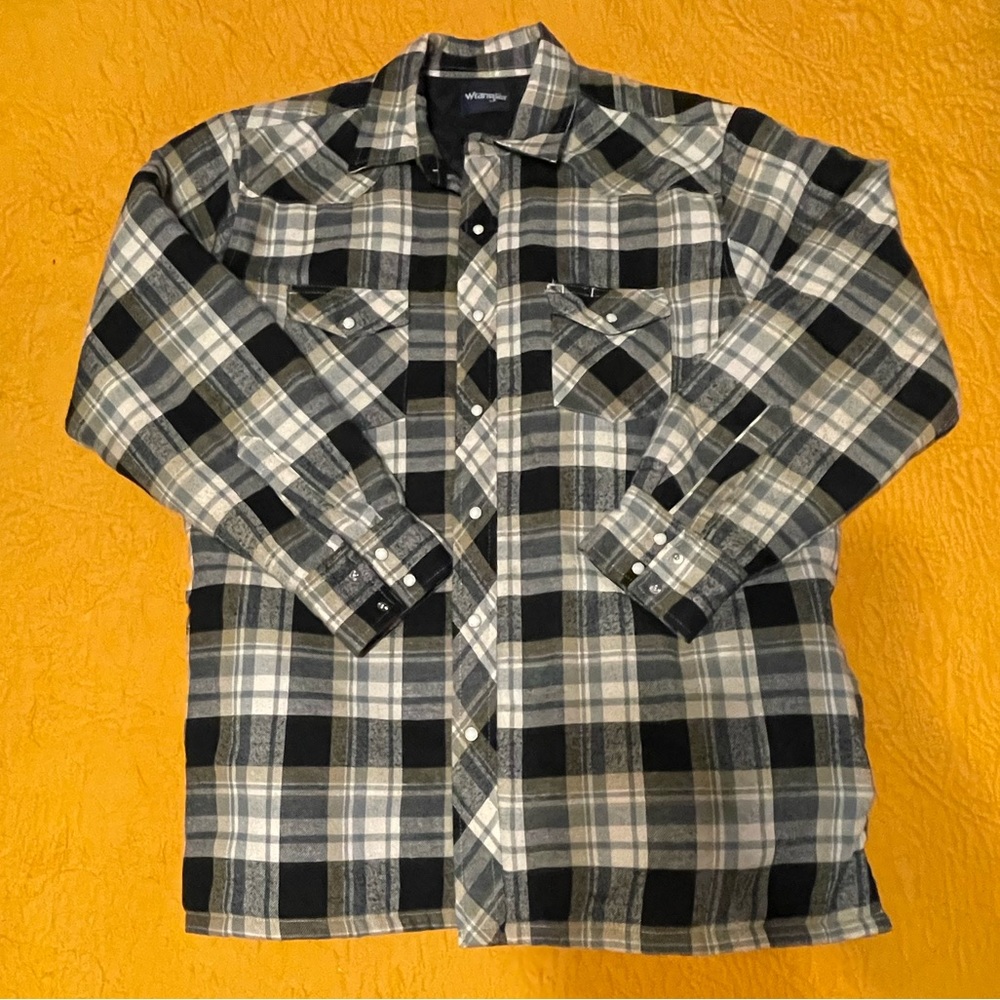 Wrangler Insulated Flannel Jacket